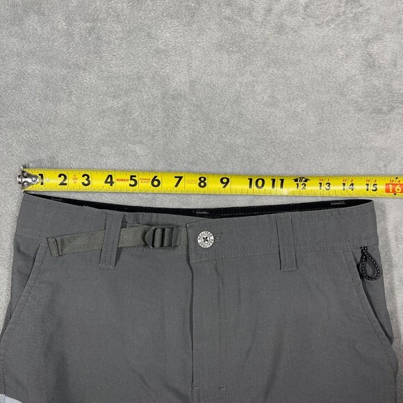 Realtree Mens Fishing Shorts‎ S 28/30 Gray Camo With Adjustable Waistband - Picture 3 of 8